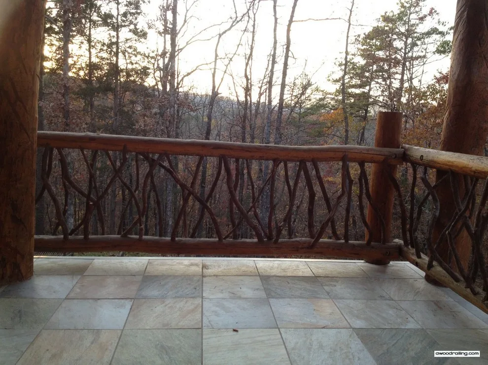 Arkansas Newel Post Railing by Mountain Laurel Handrail - Photo 5