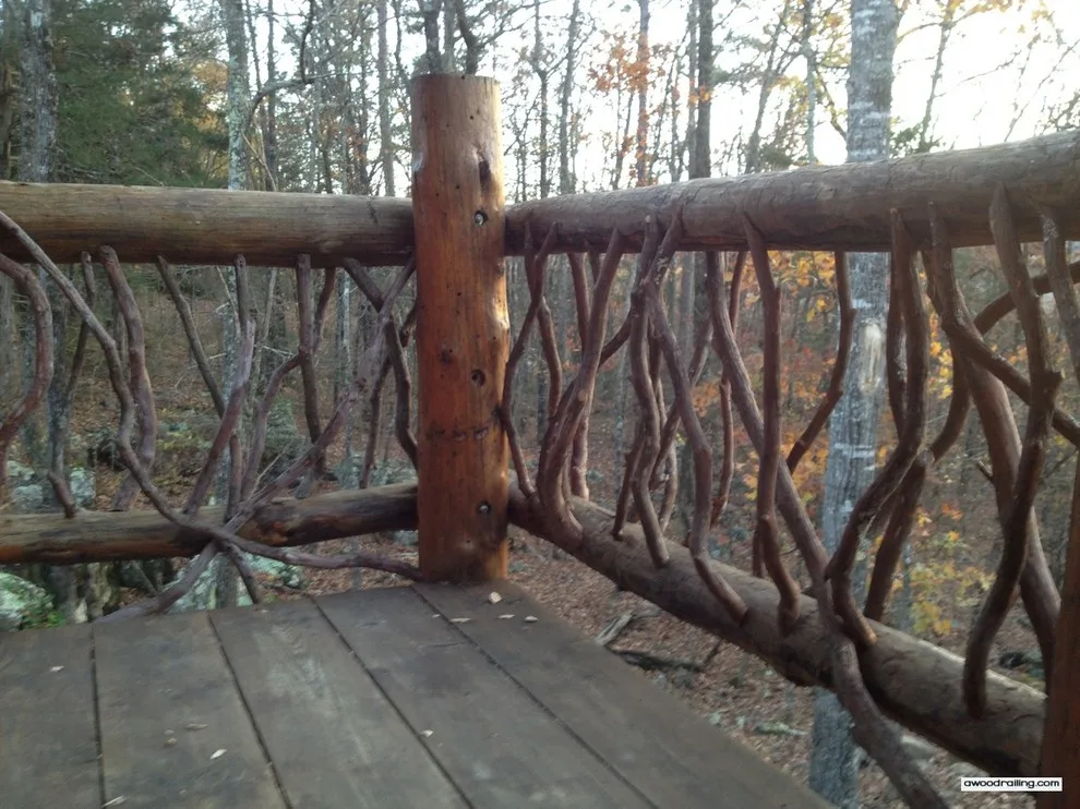 Arkansas Newel Post Railing by Mountain Laurel Handrail - Photo 2