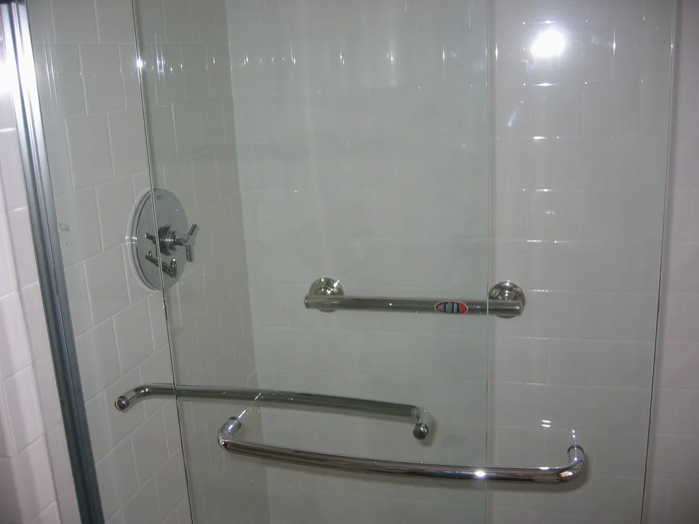 Monochrome Tile Bathroom by Beverly Thomas LLC - Photo 7