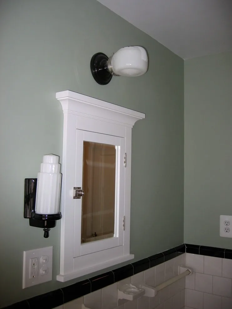 Monochrome Tile Bathroom by Beverly Thomas LLC - Photo 2