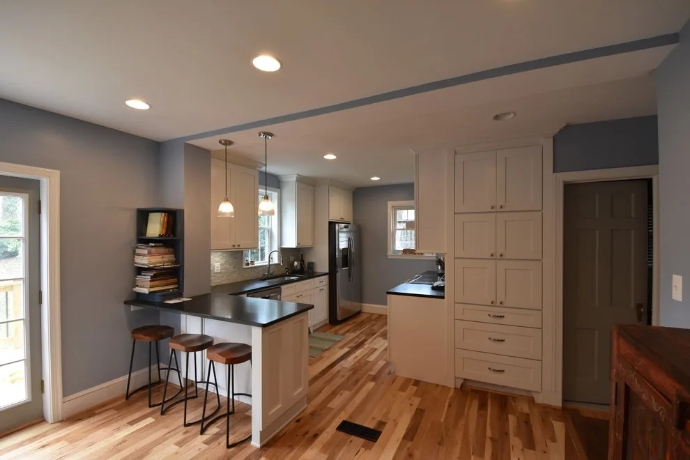 Arlington, VA Kitchen Renovation (Ice White Shaker) by WISA Solutions - Photo 3