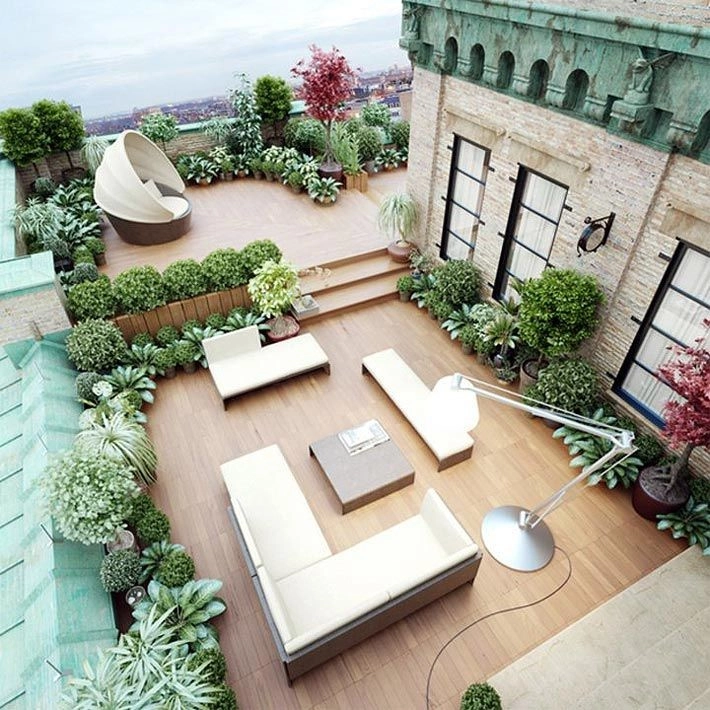 Roof, Terraces Landscaping by GreenCascade - Photo 4