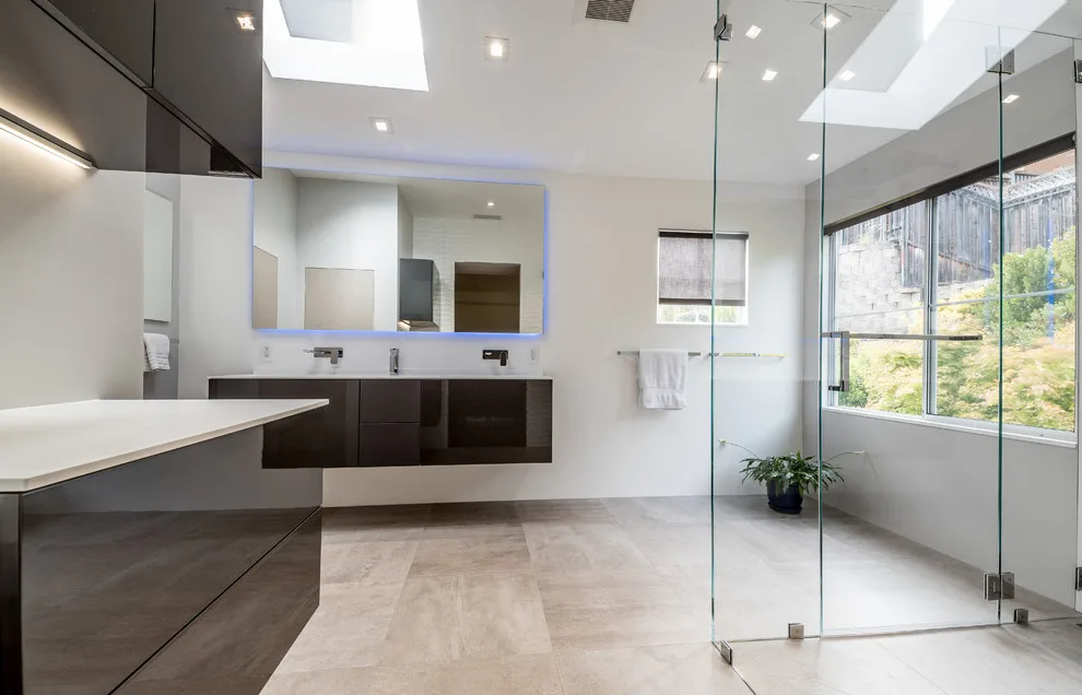 Sleek Design Contemporary Bathroom by Modern Builders Co LLC - Photo 5