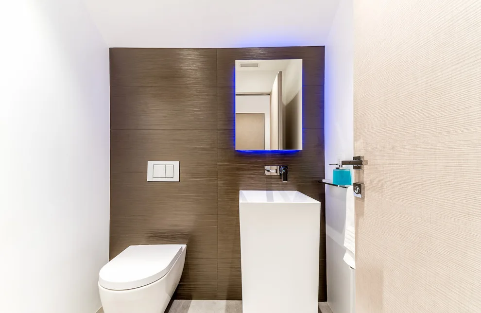 Sleek Design Contemporary Bathroom by Modern Builders Co LLC - Photo 3