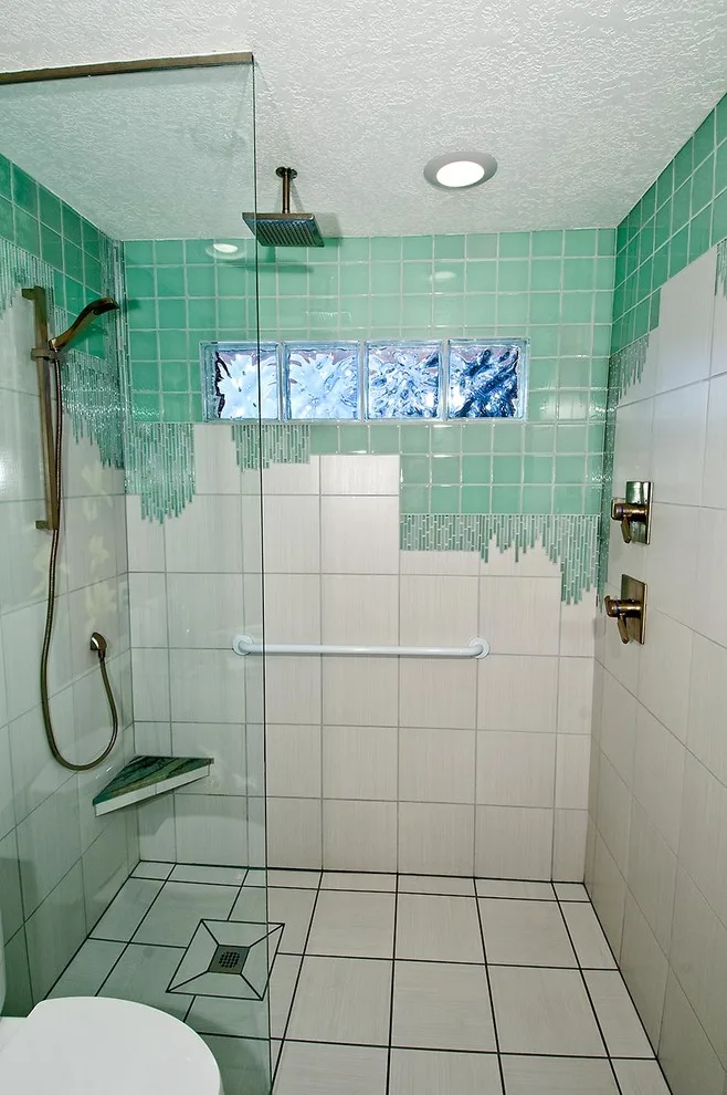 "Glass Rain in the Artist's Bath" by Arch Design, Inc - Photo 2