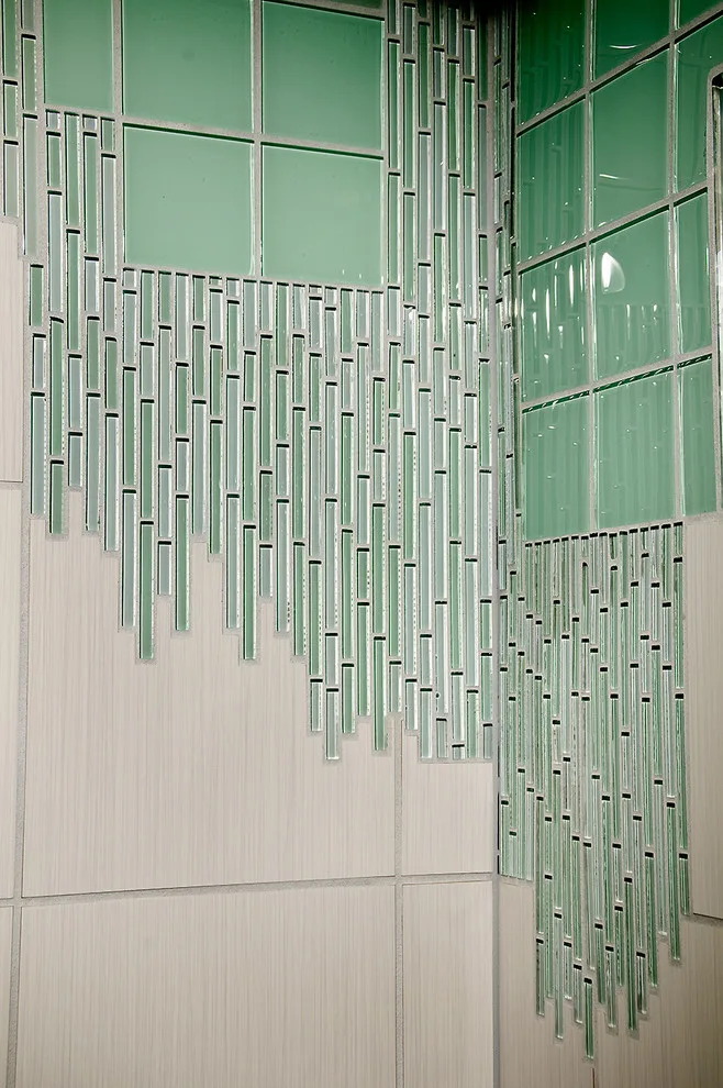 "Glass Rain in the Artist's Bath" by Arch Design, Inc - Photo 5