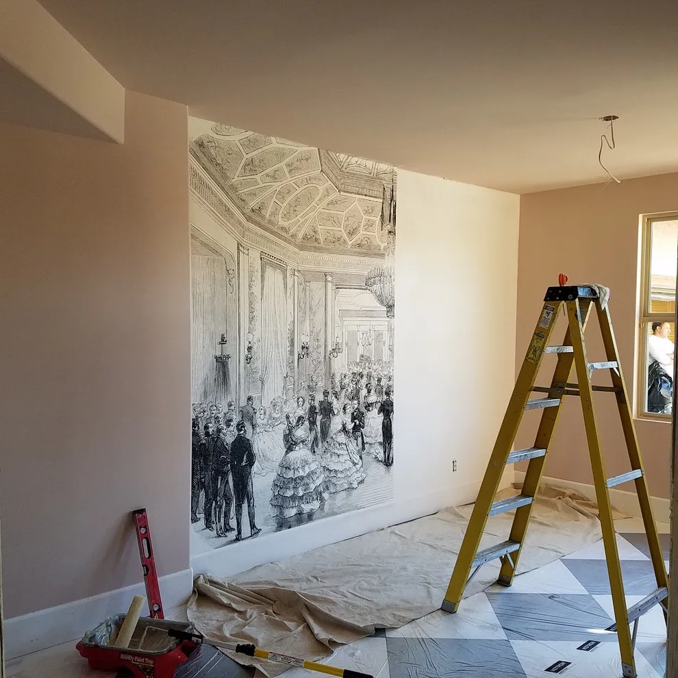 Seamingly Straight Wallpapering And Painting - Photo 12