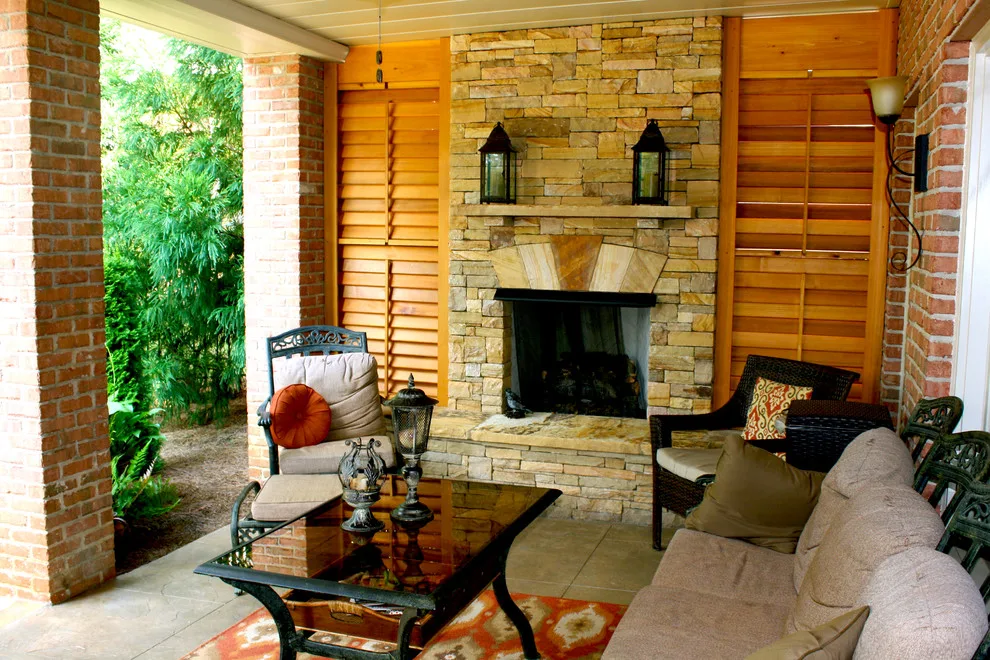 Variety of Outdoor Fireplaces by Boyce Design + Build - Photo 2