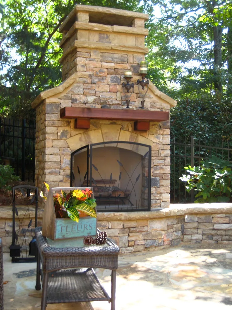 Variety of Outdoor Fireplaces by Boyce Design + Build - Photo 4
