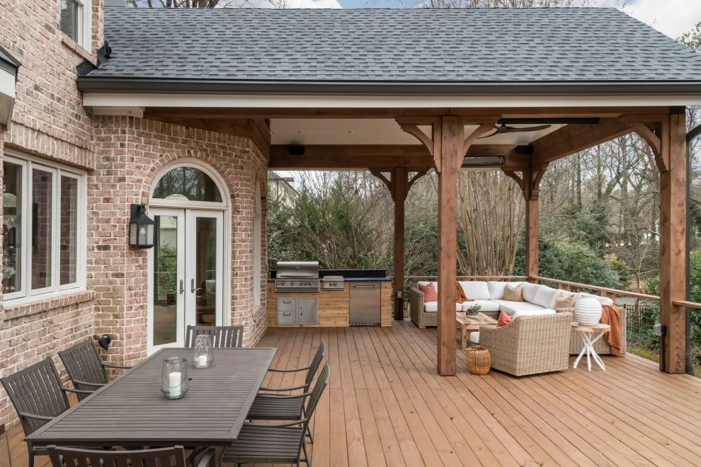 Atlanta Classic Transitional Patio by Innovative Design Build - Photo 4