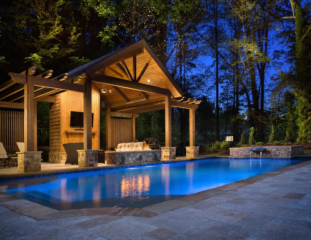 Atlanta Pool and Cabana by Boyce Design + Build - Photo 2