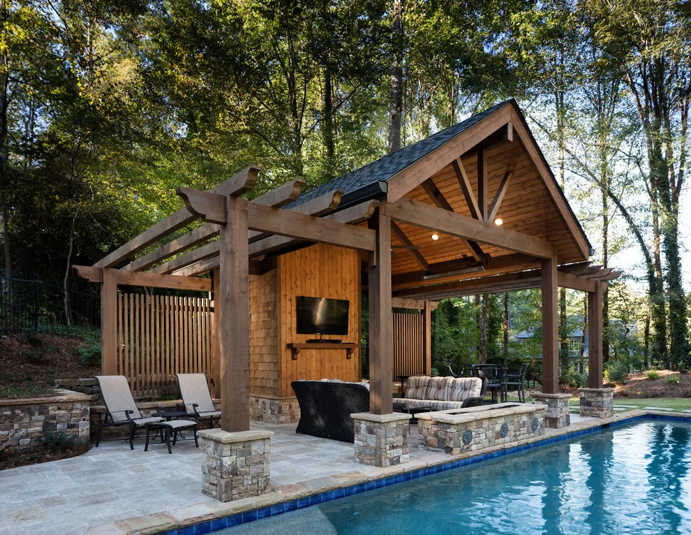Atlanta Pool and Cabana by Boyce Design + Build - Photo 5