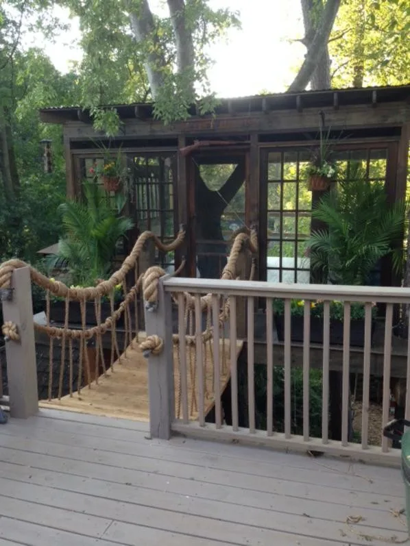 Atlanta Treehouse Railing Solutions by Mountain Laurel Handrail - Photo 2