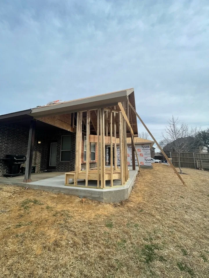 Garage Expansion and Patio Extension by Texas Built Construction - Photo 4