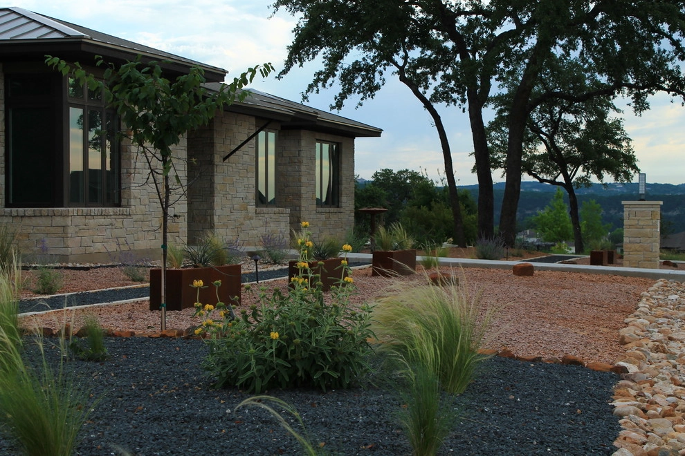 Front Yard Xeriscape by GreenScapes Landscaping & Pools - Photo 4