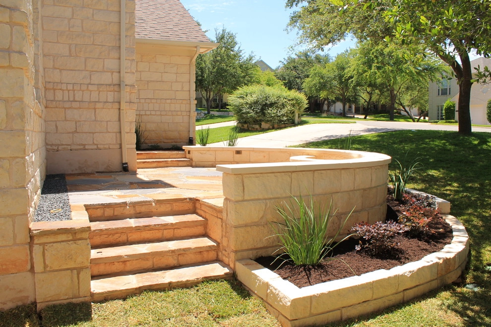 Lakeway Front Yard Patio by GreenScapes Landscaping & Pools - Photo 4