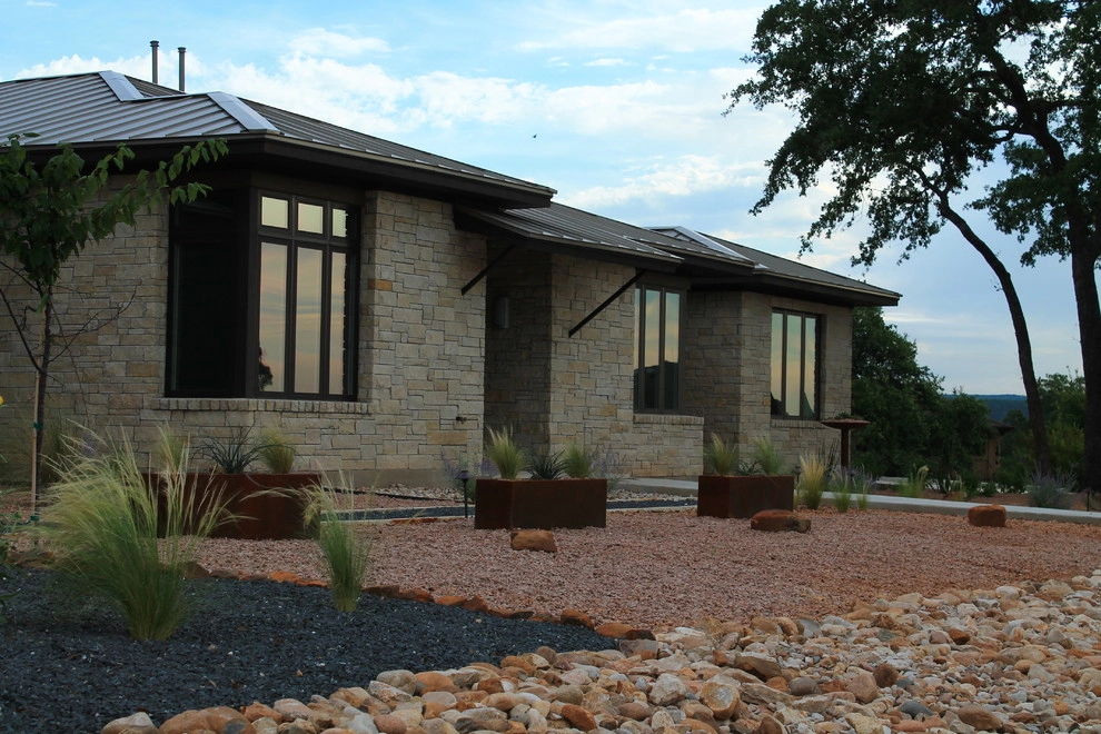 Front Yard Xeriscape by GreenScapes Landscaping & Pools - Photo 5