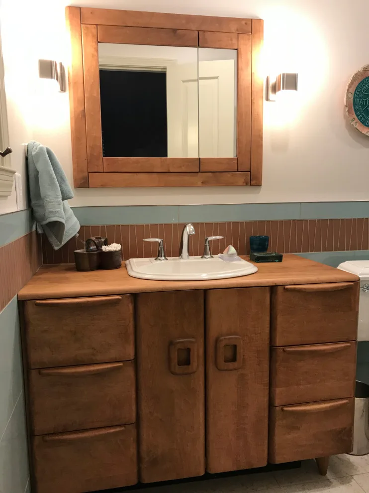 Mid-Century Modern Bathroom at Avalon Hills by The Lifestyle Group Inc. - Photo 5