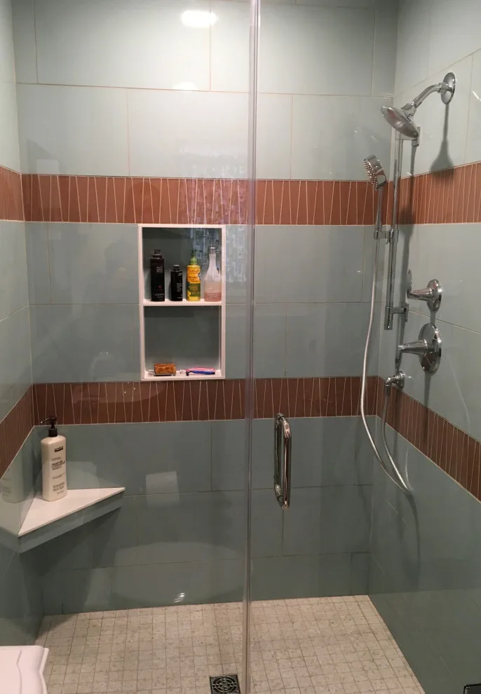 Mid-Century Modern Bathroom at Avalon Hills by The Lifestyle Group Inc. - Photo 13