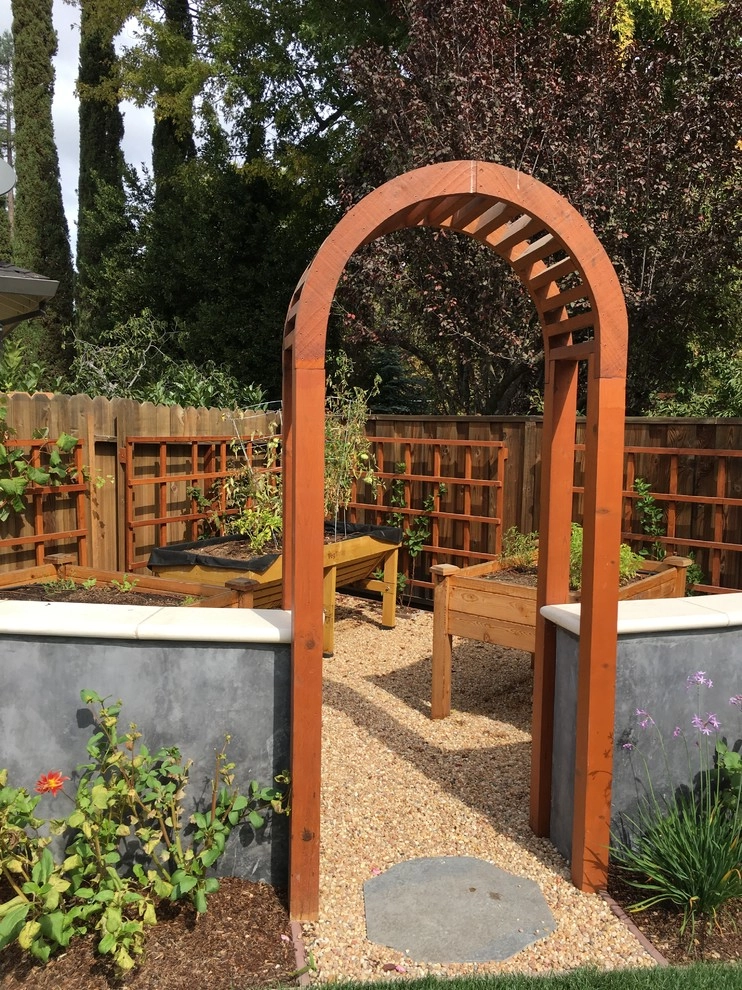 Atherton Back Yard by Greensleeves Garden Design - Photo 8