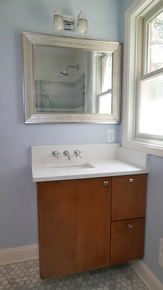 Avon Hall Restroom by Before And After Builders, Inc. - Photo 7