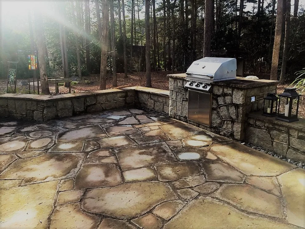 Avondale Estates Renovation: Open Kitchen, Front Yard, Backyard & Patio by Green House Renovation Atlanta, LLC - Photo 6