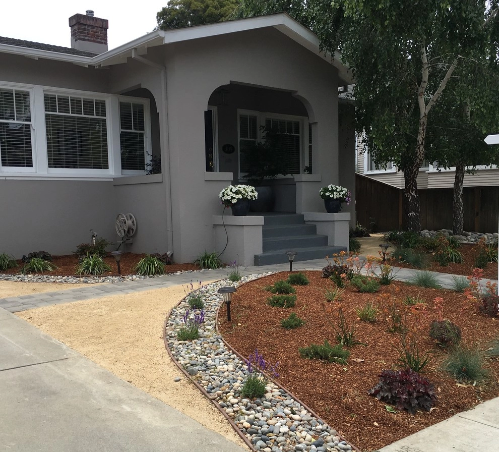 Burlingame - no lawn garden by Greensleeves Garden Design - Photo 2