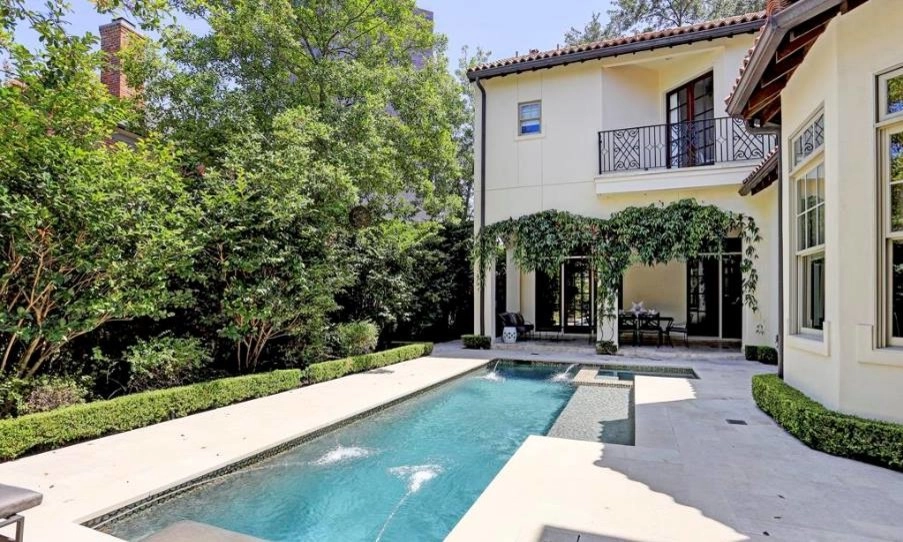 Mediterranean Home Landscape in Houston, TX by Gregory/Henry Landscapes - Photo 2