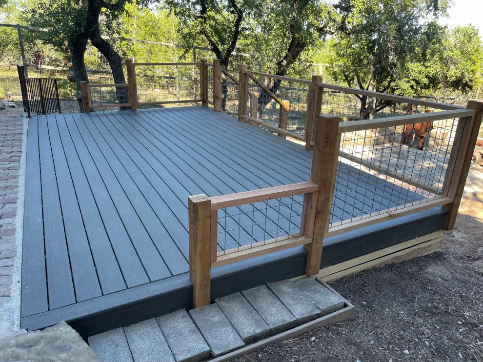 Rear porch by ATX Outdoor Construction LLC - Photo 7