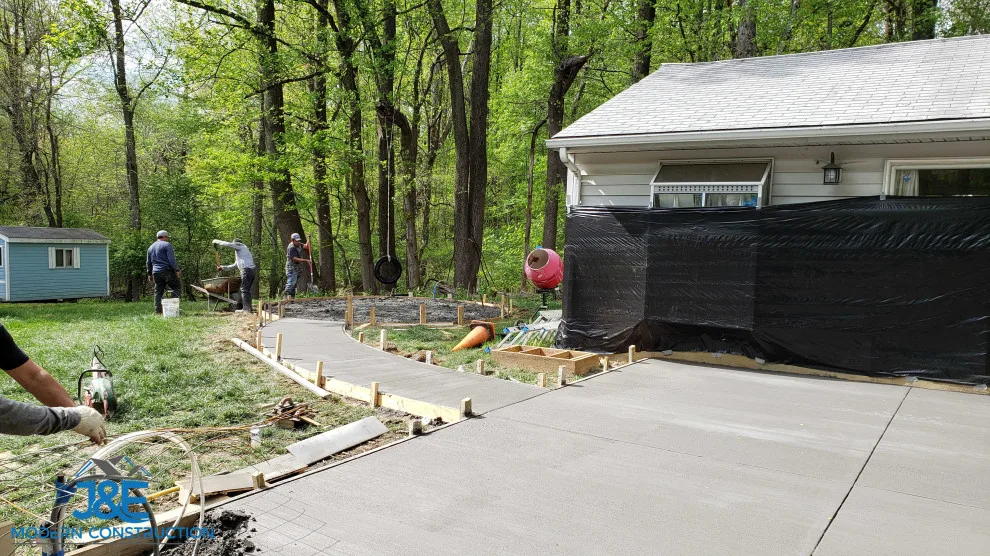 Outdoor Concrete Slab by J&E Modern Construction LLC - Photo 5