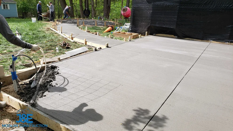 Outdoor Concrete Slab by J&E Modern Construction LLC - Photo 4