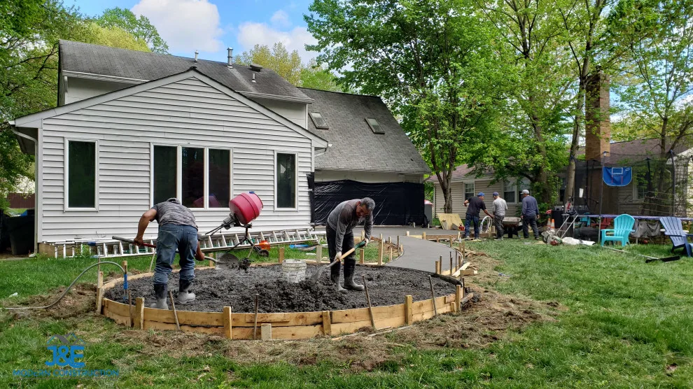 Outdoor Concrete Slab by J&E Modern Construction LLC - Photo 9