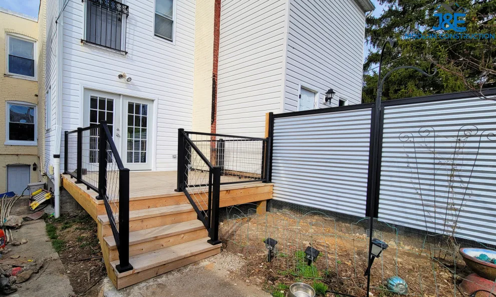 Cedar Deck in the Backyard by J&E Modern Construction LLC - Photo 6