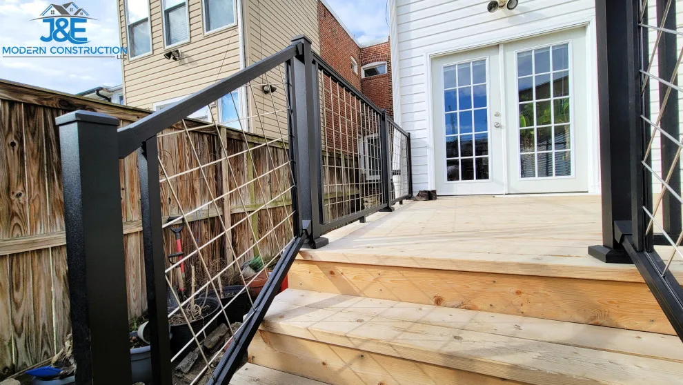 Cedar Deck in the Backyard by J&E Modern Construction LLC - Photo 5