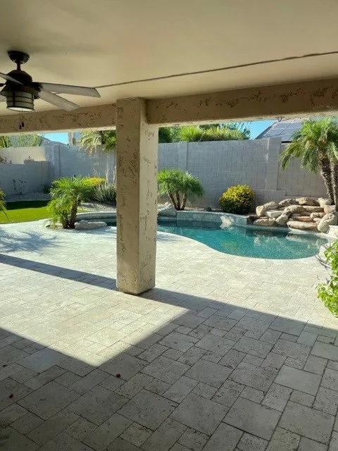 Outdoor Space Transformation with Pool by Lakeview Living LLC - Photo 2