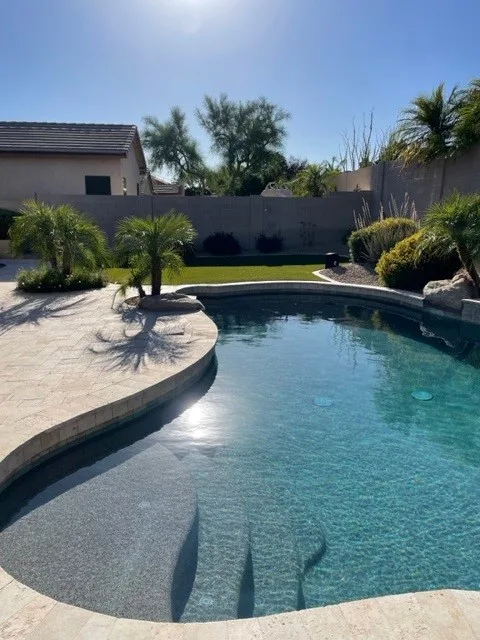 Outdoor Space Transformation with Pool by Lakeview Living LLC - Photo 5