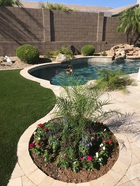 Outdoor Space Transformation with Pool by Lakeview Living LLC - Photo 13