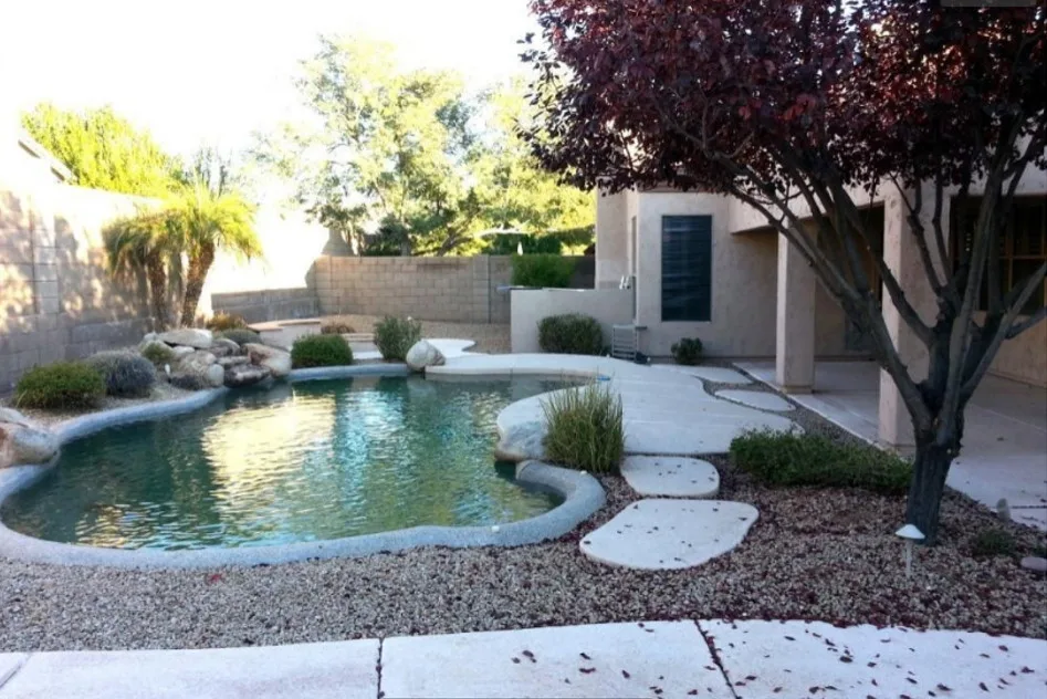 Outdoor Space Transformation with Pool by Lakeview Living LLC - Photo 9