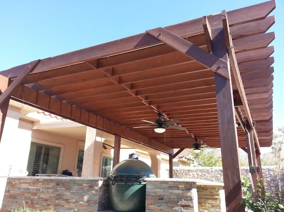 Outdoor Pergola, Kitchen, and Water Feature by Forma Contractors - Photo 10