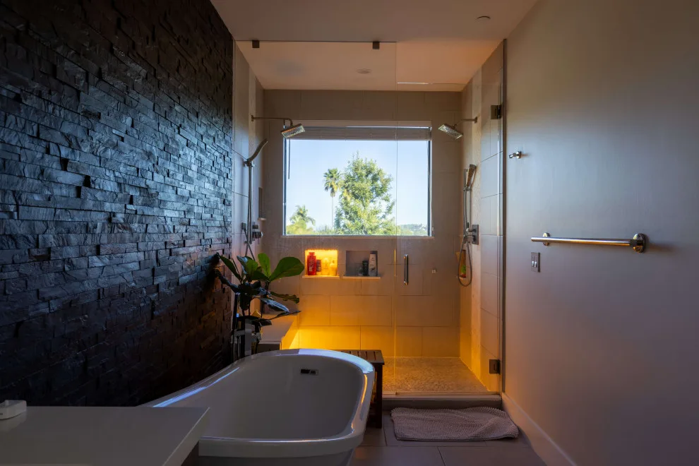 Mood-Enhanced Dual-Room Kitchen and Bath by Royal Family Construction, Inc. - Photo 9
