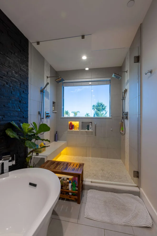 Mood-Enhanced Dual-Room Kitchen and Bath by Royal Family Construction, Inc. - Photo 12