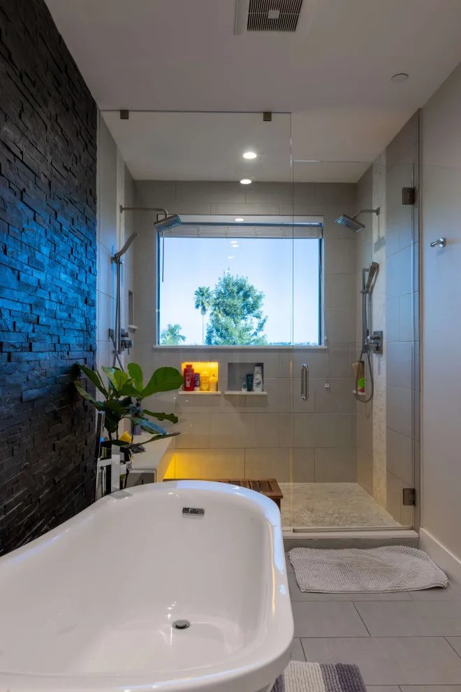 Mood-Enhanced Dual-Room Kitchen and Bath by Royal Family Construction, Inc. - Photo 3