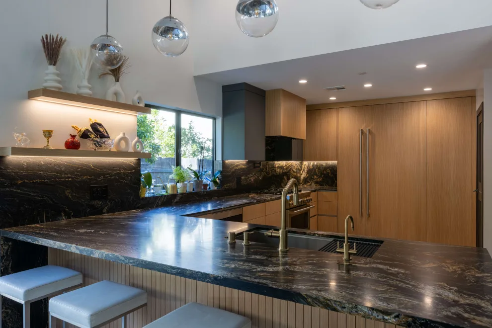 Mood-Enhanced Dual-Room Kitchen and Bath by Royal Family Construction, Inc. - Photo 13