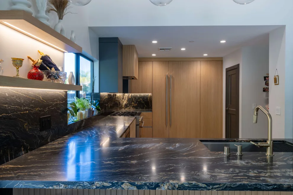 Mood-Enhanced Dual-Room Kitchen and Bath by Royal Family Construction, Inc. - Photo 10