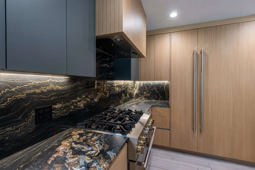 Mood-Enhanced Dual-Room Kitchen and Bath by Royal Family Construction, Inc. - Photo 6
