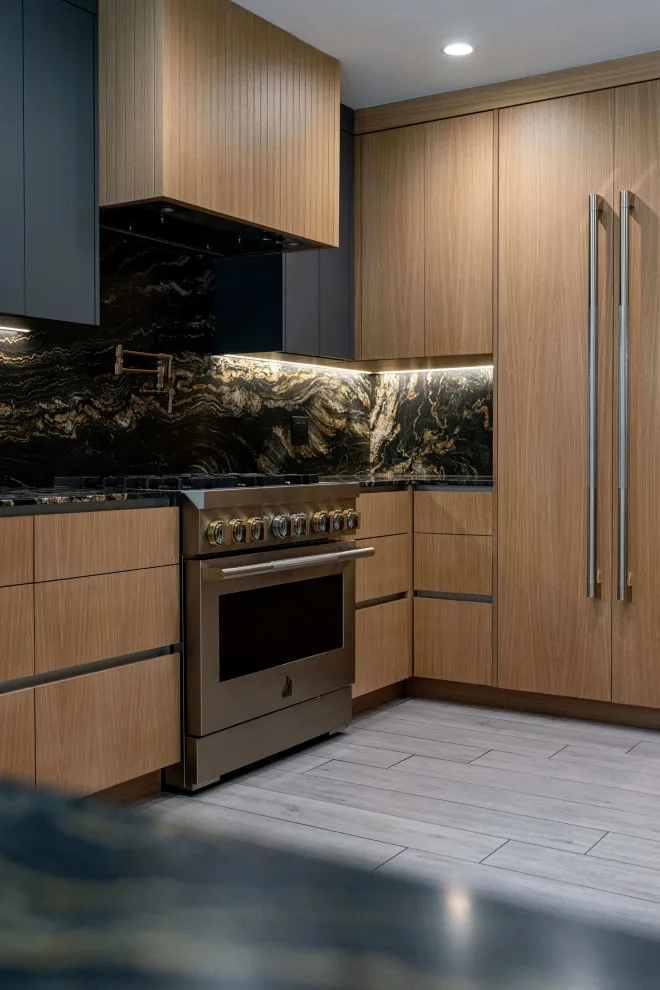 Mood-Enhanced Dual-Room Kitchen and Bath by Royal Family Construction, Inc. - Photo 7