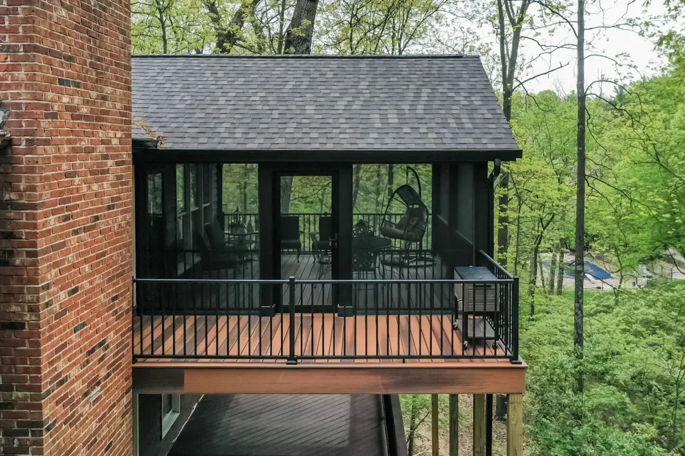 Ballwin Deck and Screen Enclosure by Lakeside Renovation & Design - Photo 9