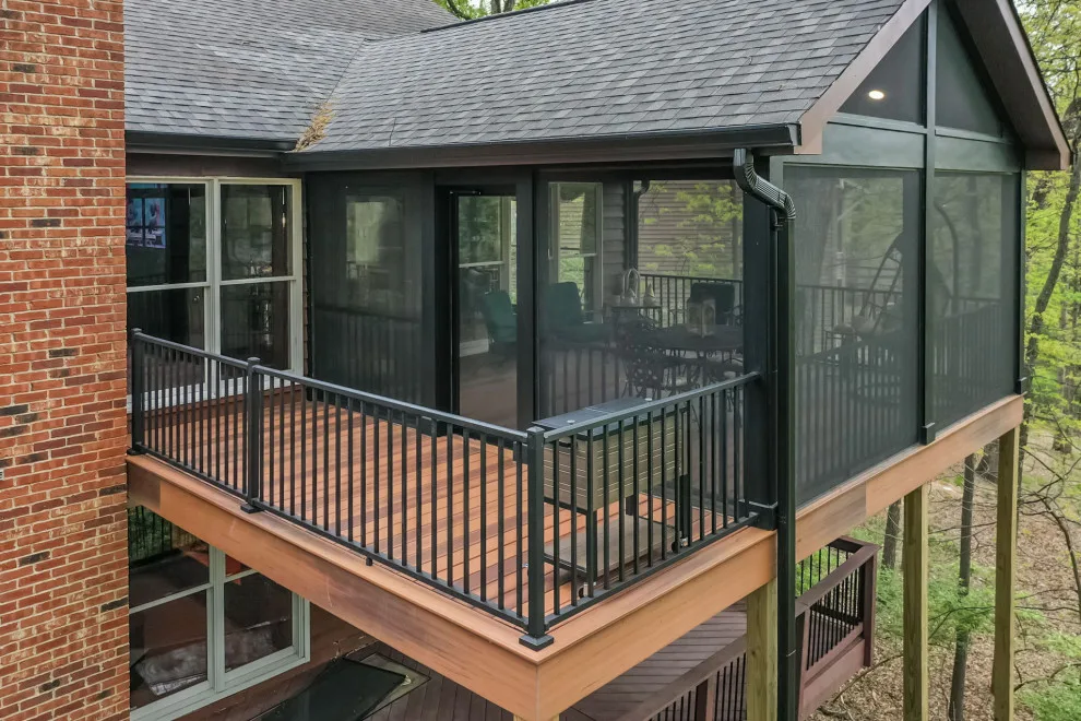 Ballwin Deck and Screen Enclosure by Lakeside Renovation & Design - Photo 4