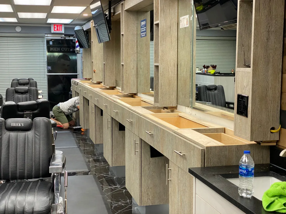 Barbershop Renovation by Abba Construction & Remodeling - Photo 8