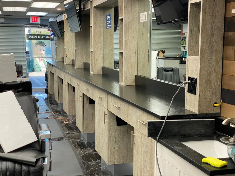 Barbershop Renovation by Abba Construction & Remodeling - Photo 18